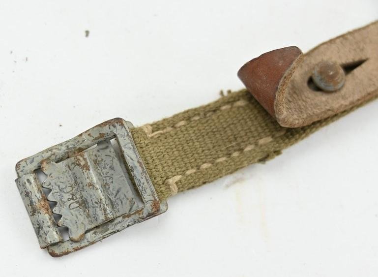German WH Tropical Canvas Equipment Strap — image 3