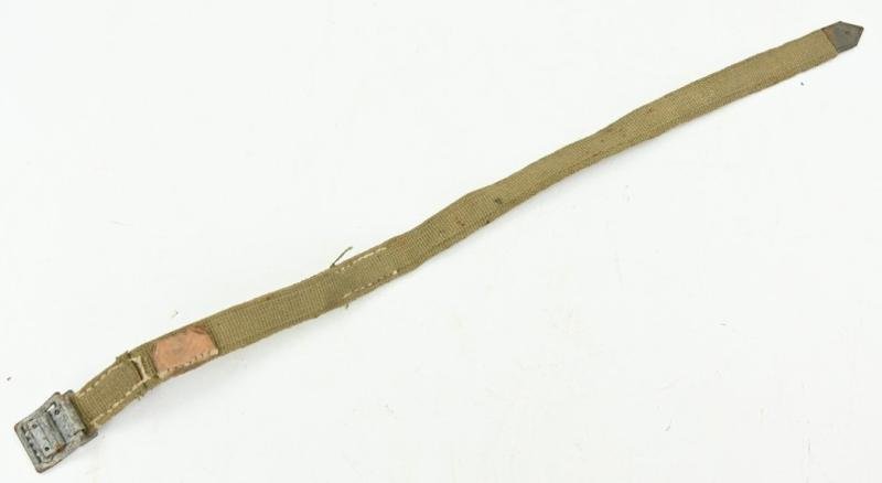 German WH Tropical Canvas Equipment Strap — image 5