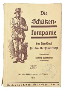 German WH Handbook 'Die Schutze Kompanie'