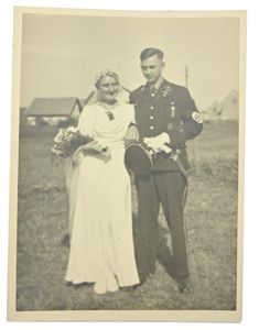 German Allgemeine-SS Wedding Picture