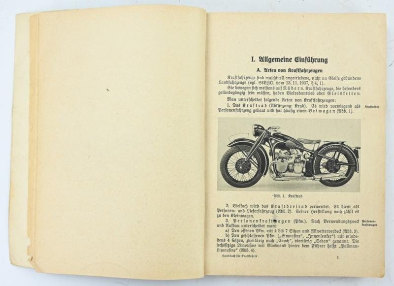 German WH Motorcyclist Manual — image 3