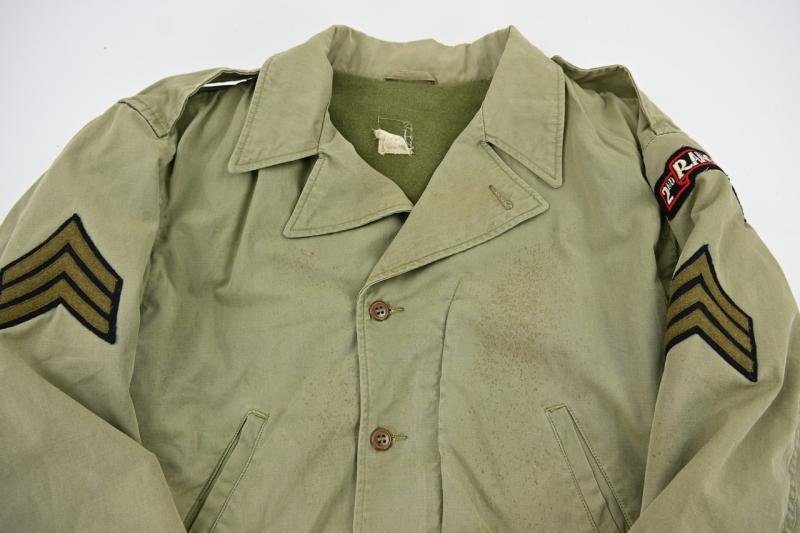 US WW2 M41 Combat Tunic D-Day 2nd Rangers — image 4