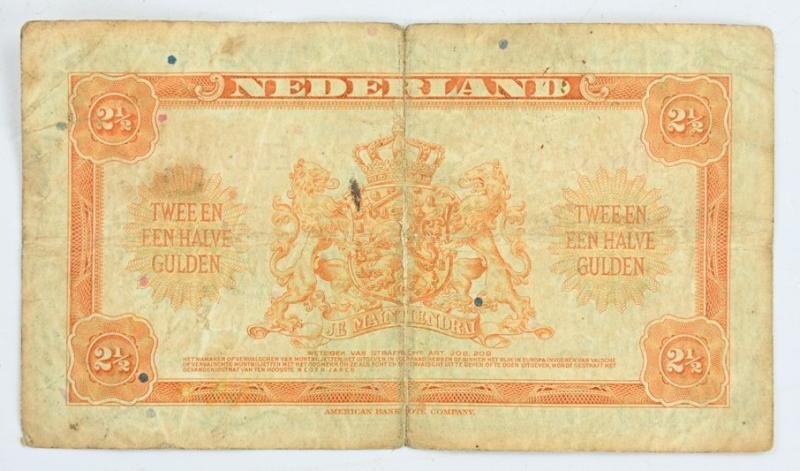 US WW2 Allied Invasion Banknote 'Holland' — image 3