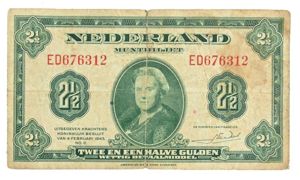 US WW2 Allied Invasion Banknote 'Holland'