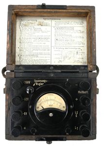 German WH Signal Corps Equipment 'Voltage Meter' 1941