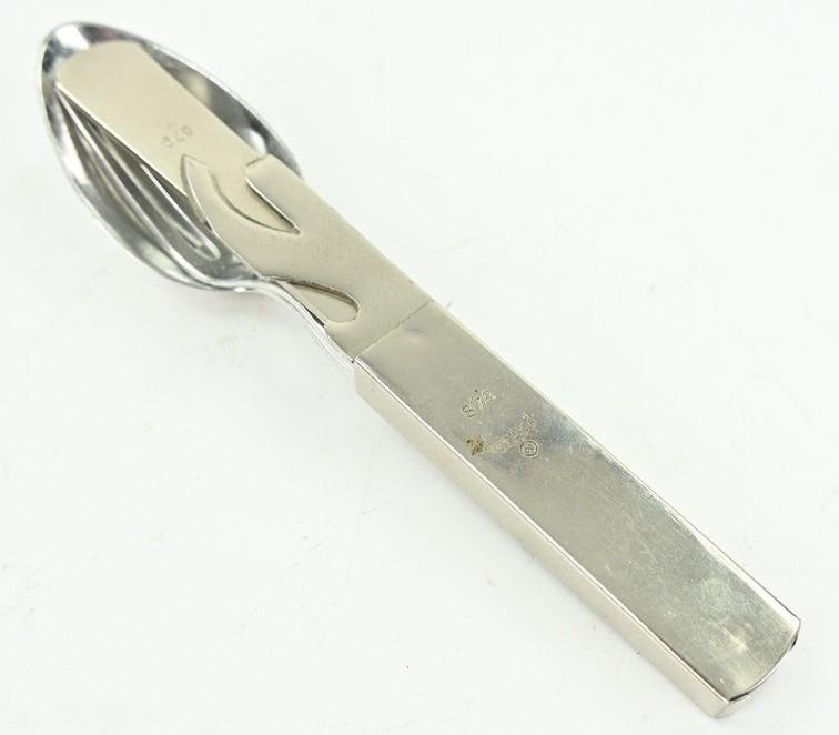 German WH Mess Kit Cutlery Set — image 3