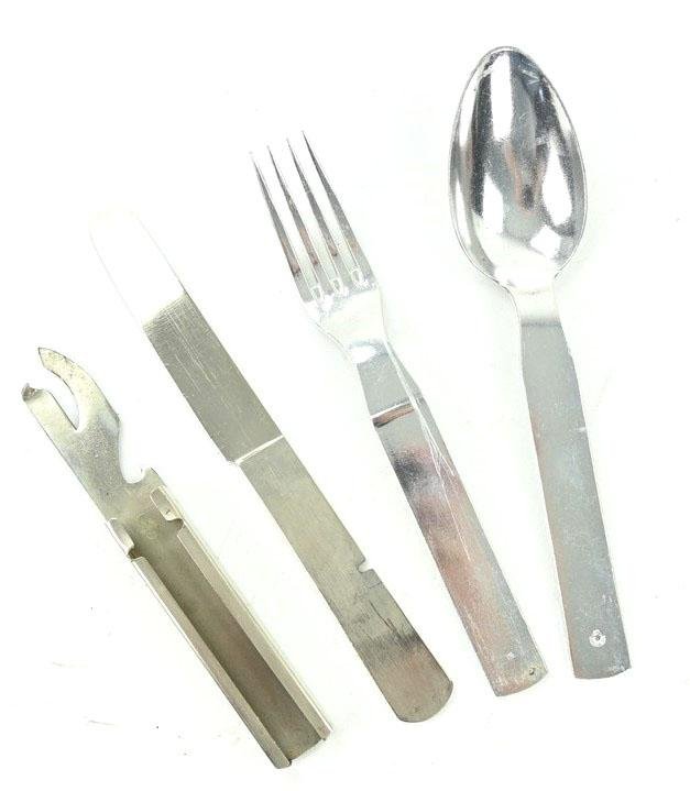 German WH Mess Kit Cutlery Set — image 5