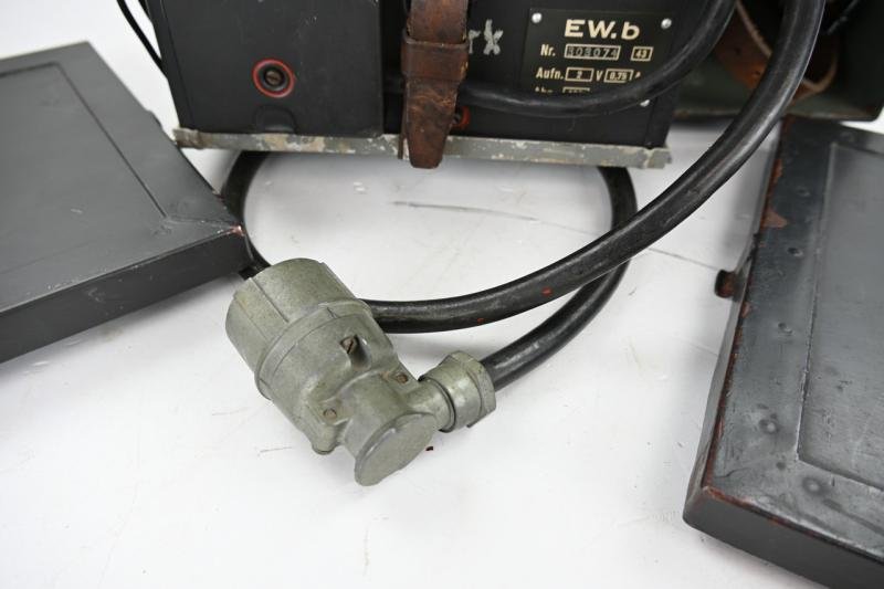 German WH Torn EB Radio Reciever Set — image 13