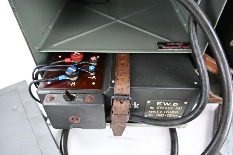 German WH Torn EB Radio Reciever Set — image 14