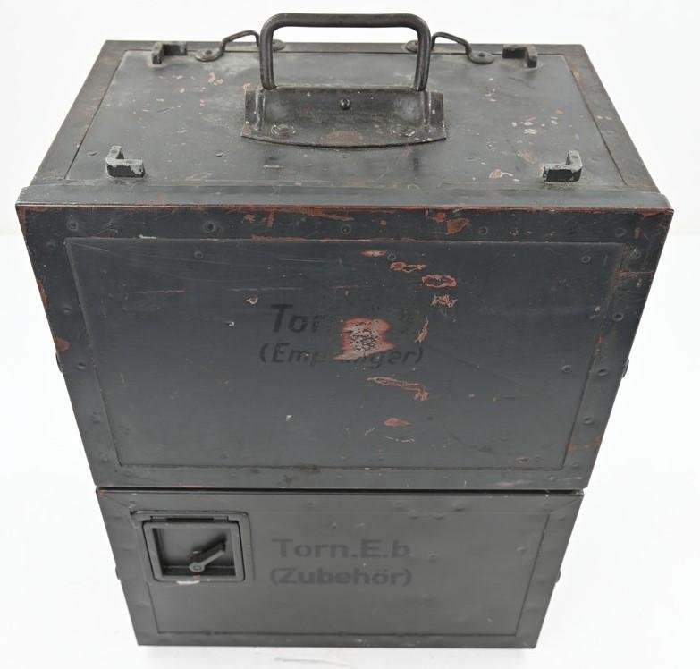 German WH Torn EB Radio Reciever Set — image 2