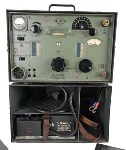 German WH Torn EB Radio Reciever Set