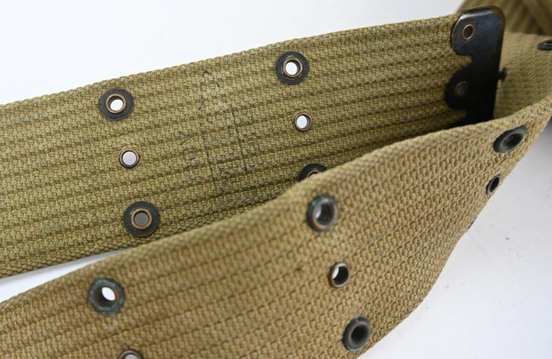 US WW1 M-1910 Pistol Belt & Canteen Signal Corps — image 10