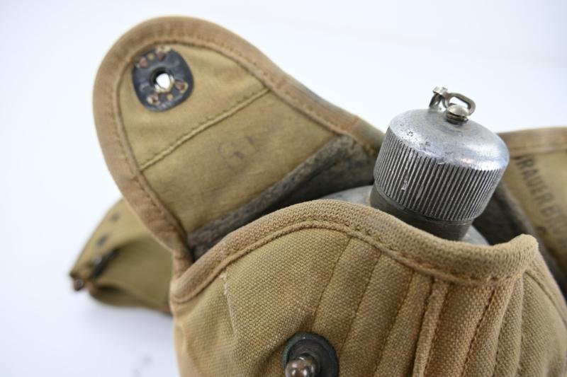 US WW1 M-1910 Pistol Belt & Canteen Signal Corps — image 13