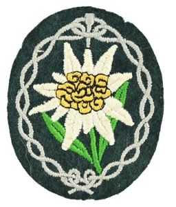 German WH GBJ Sleeve patch