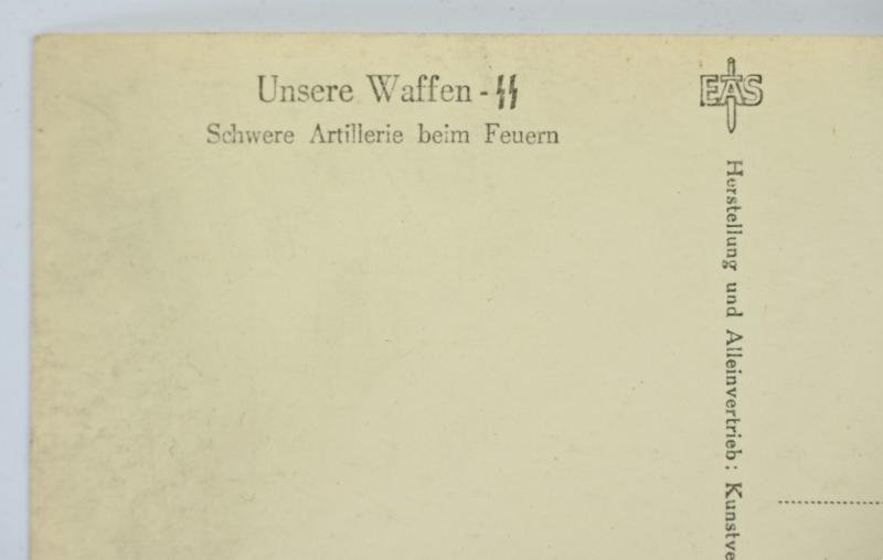 German Waffen-SS Kriegsberichter Postcard 'Unsere Waffen-SS' — image 5