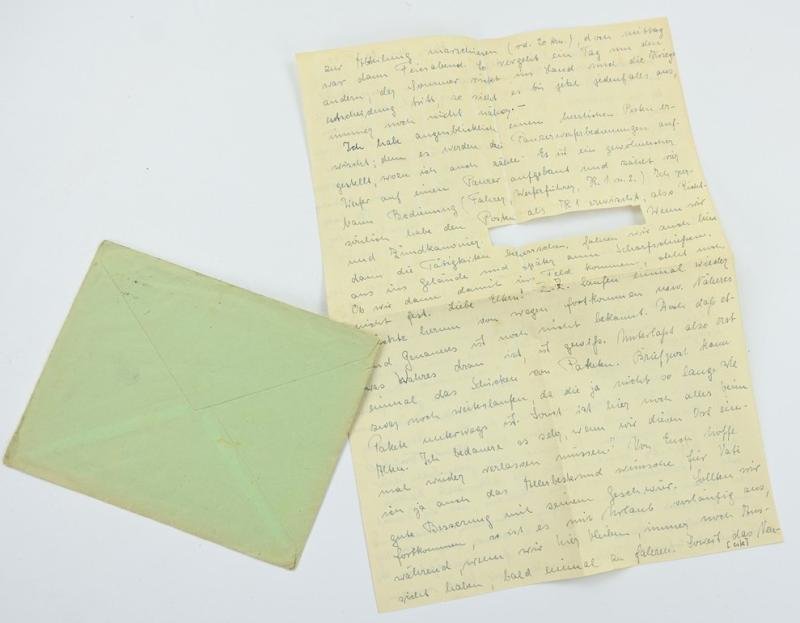 German Waffen-SS Feldpost Letter with Envelop — image 8