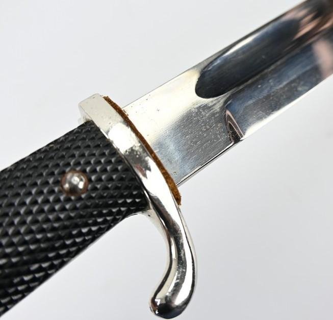 German WH K98 Parade Dress Bayonet with Combat Scabbard — image 10