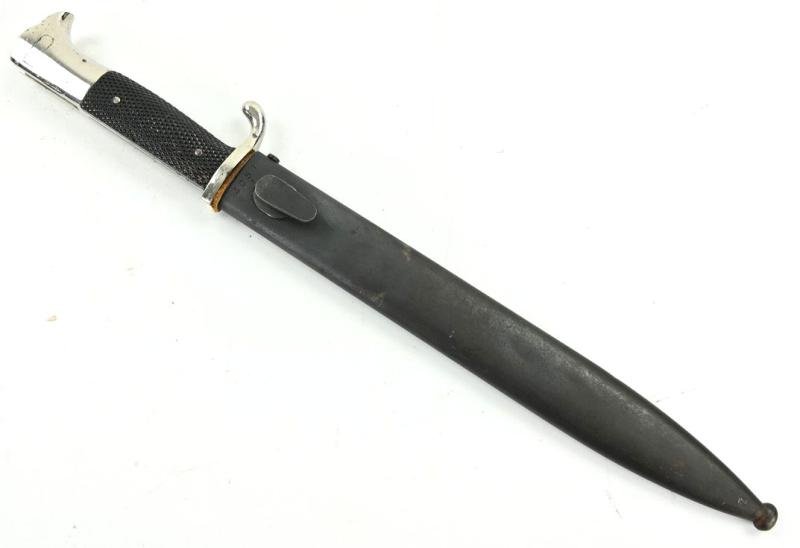 German WH K98 Parade Dress Bayonet with Combat Scabbard — image 2