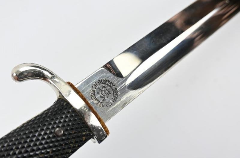 German WH K98 Parade Dress Bayonet with Combat Scabbard — image 9