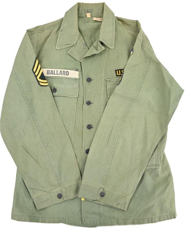 US Army Vietnam War HBT Utility Shirt — image 4