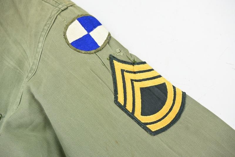 US Army Vietnam War HBT Utility Shirt — image 6