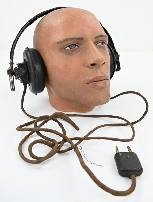 German WH Panzer Headphone 'Dfh.b' — image 6