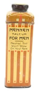 US WW2 Era Bottle of Talc 'Mennen'