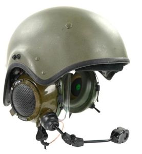 British Racal STH MKII Combat Vehicle (Tank) Crewman Helmet