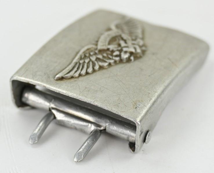 German Luftschutz Air Defense Beltbuckle — image 4