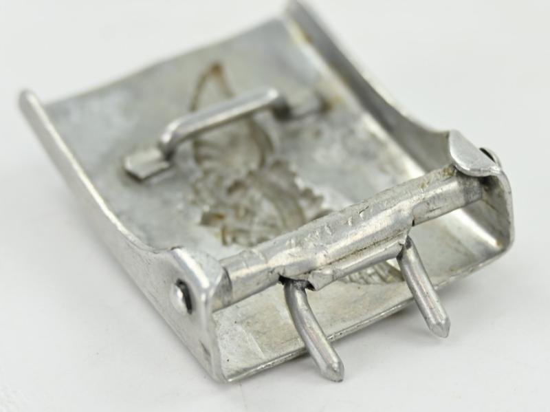 German Luftschutz Air Defense Beltbuckle — image 7