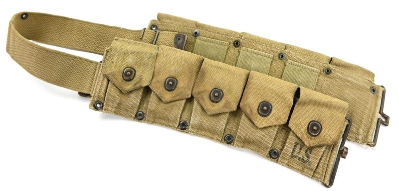 US WW2 M1 Garand Ammo Belt — image 3