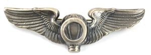 USAAF WW2 Balloon Pilot Wings Sterling