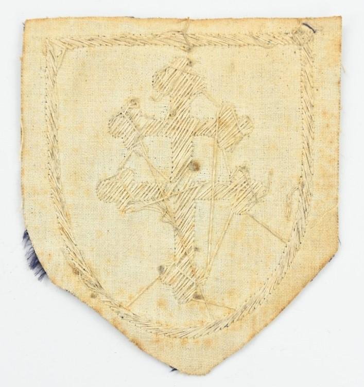 US WW1 79th Infantry Division 'Cross of Lorraine' Bouillon SSI — image 4