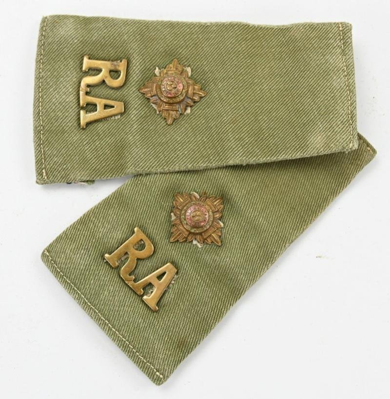 British WW2 JG Rank Shoulderboards RA — image 3