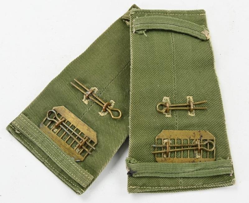 British WW2 JG Rank Shoulderboards RA — image 5