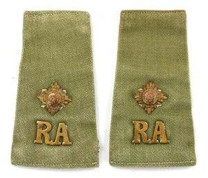 British WW2 JG Rank Shoulderboards RA