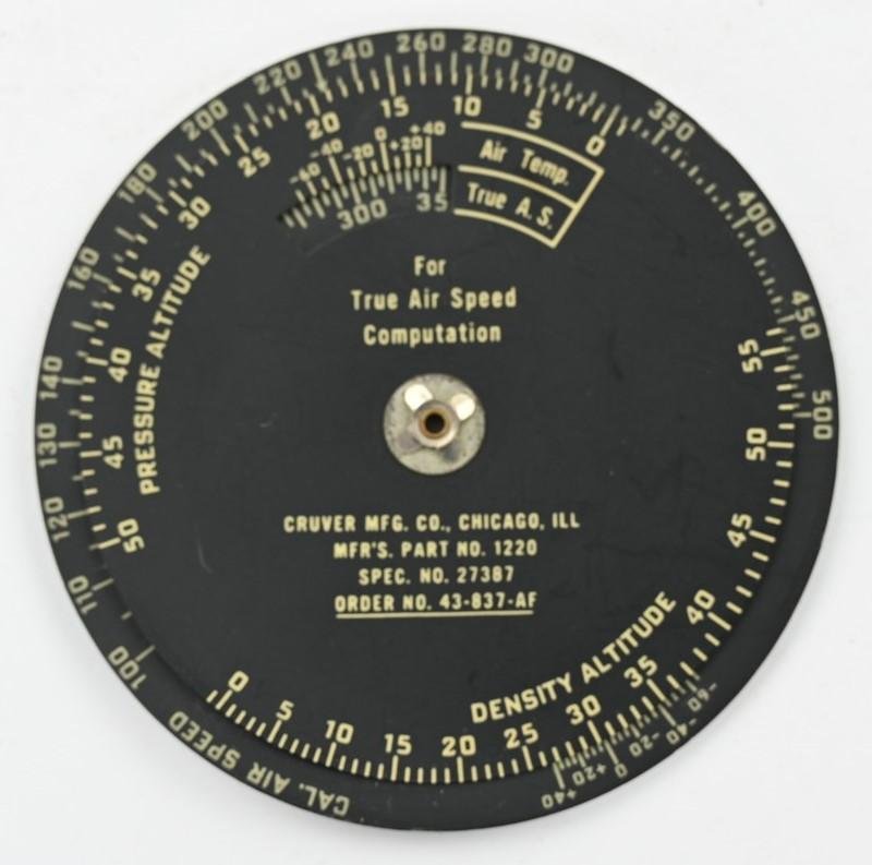 USAAF WW2 D-4 Time Distance Computer — image 3