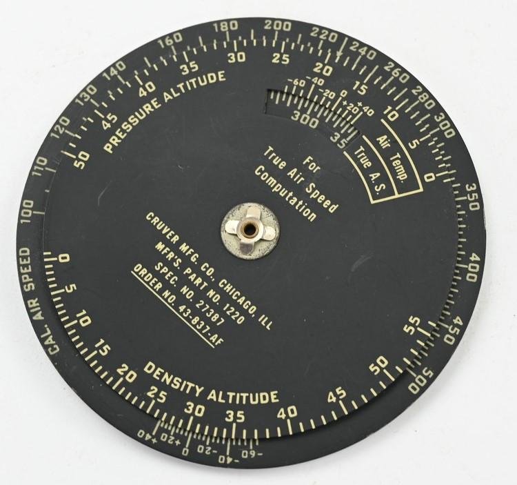 USAAF WW2 D-4 Time Distance Computer — image 4
