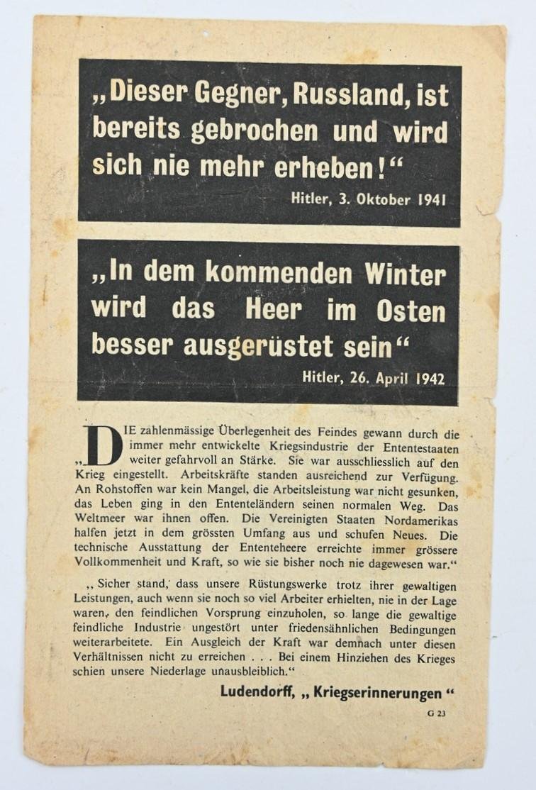 Allied WW2 Droppingsflyer 'Amerika/Deutschland' — image 2