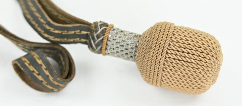 German WH Officer's Sword Portopee — image 3