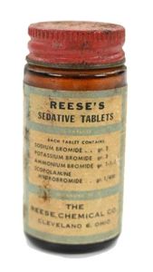 US WW2 Period Reese's Sedative Tablets