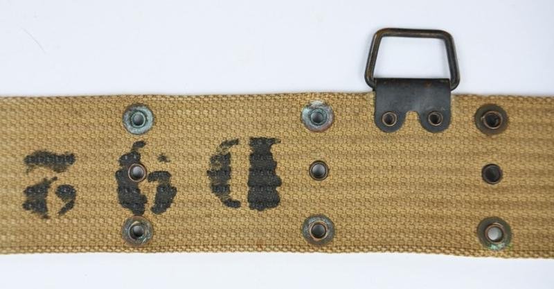 US WW1 M-1910 Pistol Belt — image 3