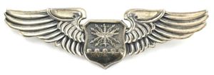 USAF Navigator/Observer Wings Sterling