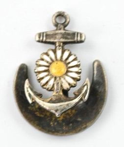 Dutch WW2 Merchant Navy 'Prinses Margriet' Cap Badge