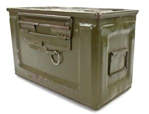 US WW2 .50 Caliber Ammunition Box