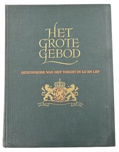 Dutch Book WW2 Resistance Remembrance 'Het grote Gebod'