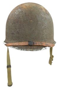 US WW2 Fixed bale Combat Helmet