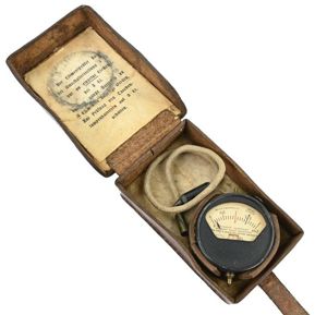 German WH Flashlight Battery Tester in Case