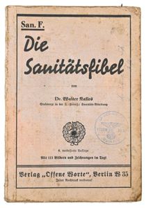 German WH Medic Manual 'Sanitatsfibel'