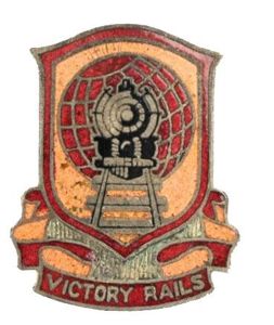 US WW2 Crest 716th Railway Operating Battalion